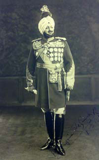 Maharajah Bhupinder Singh of Patiala